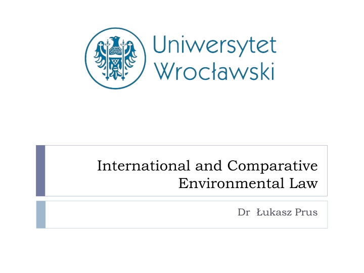 international and comparative environmental law