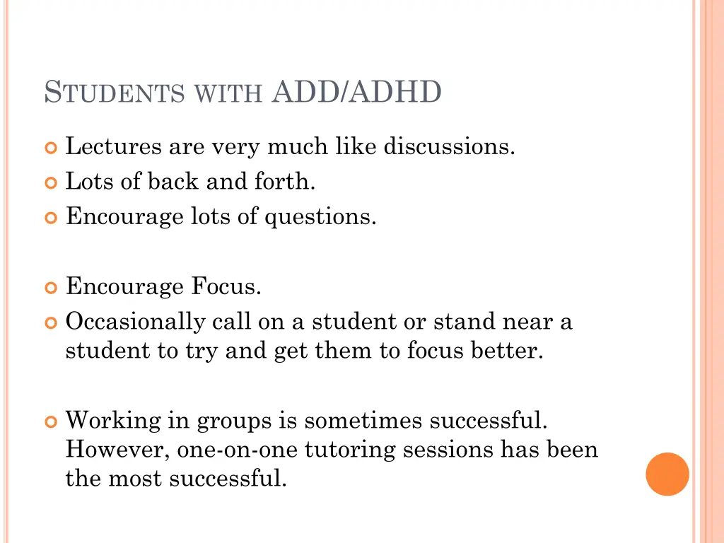 s tudents with add adhd