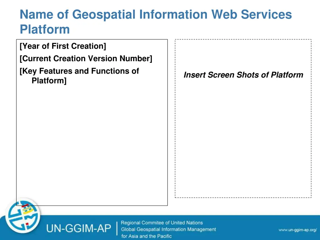 name of geospatial information web services