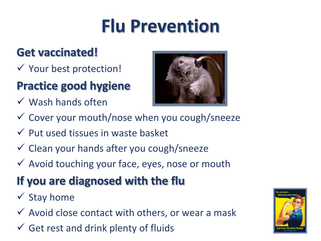 flu prevention