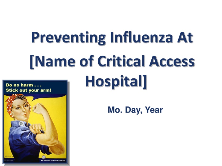 preventing influenza at name of critical access