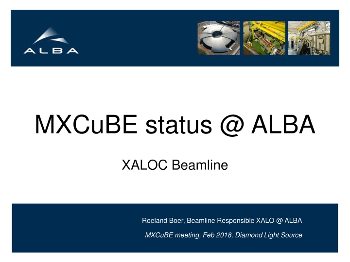 mxcube status @ alba