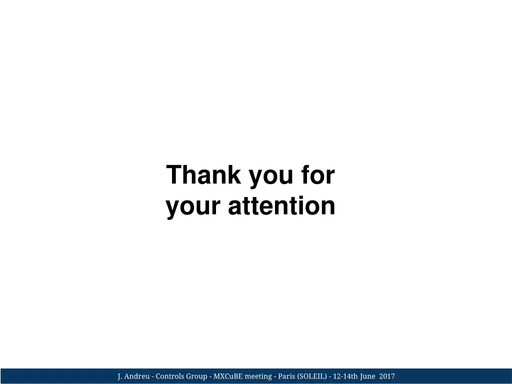 thank you for your attention