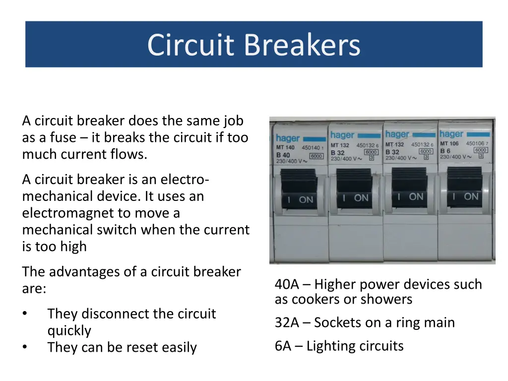 circuit breakers