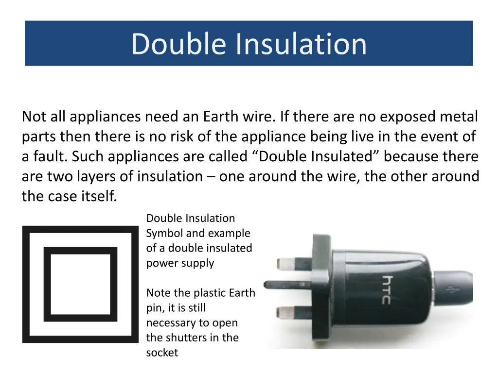 double insulation