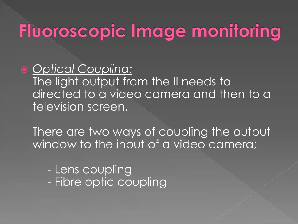 fluoroscopic image monitoring