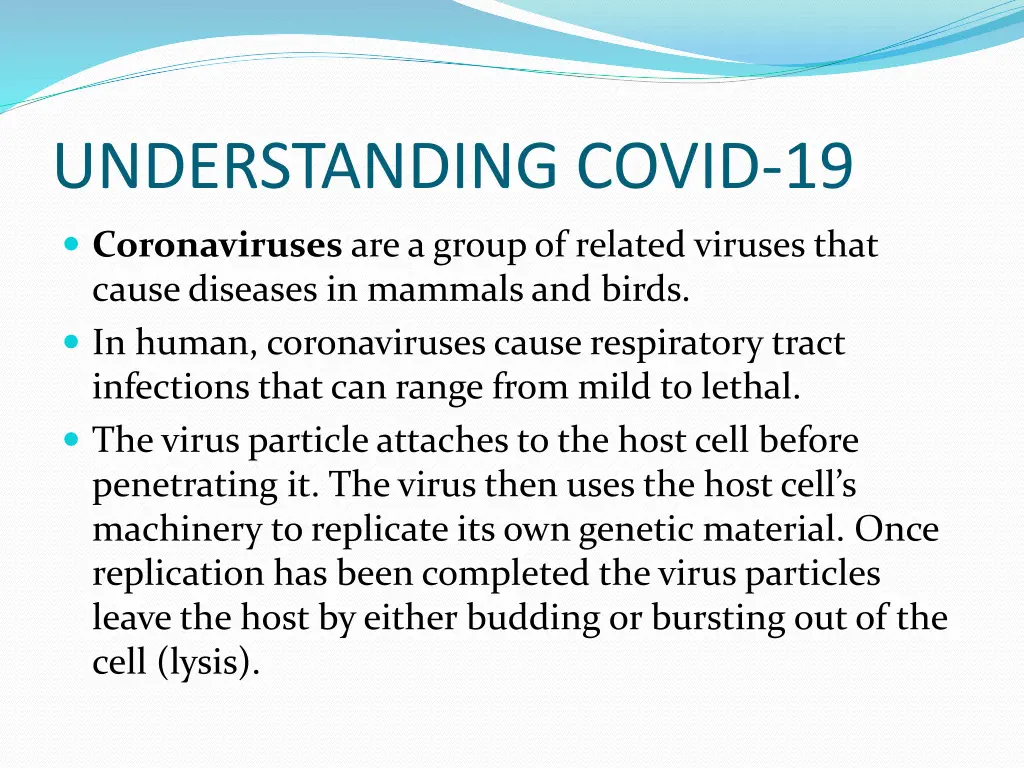 understanding covid 19