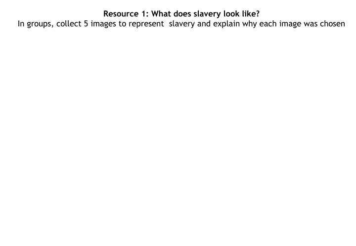 resource 1 what does slavery look like