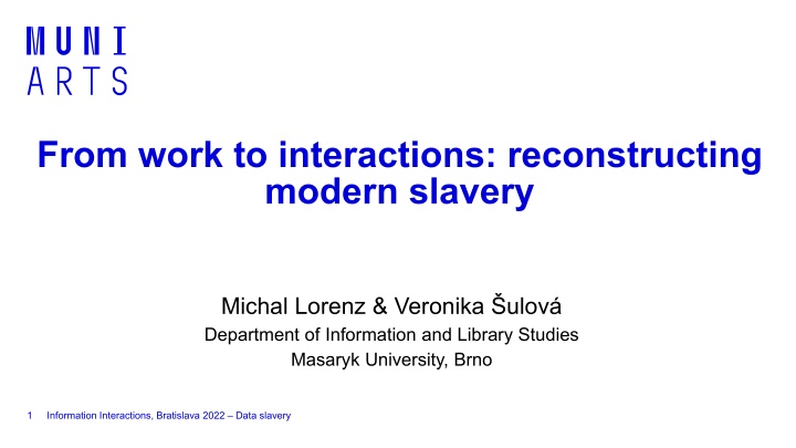 from work to interactions reconstructing modern