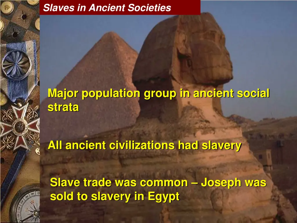 slaves in ancient societies