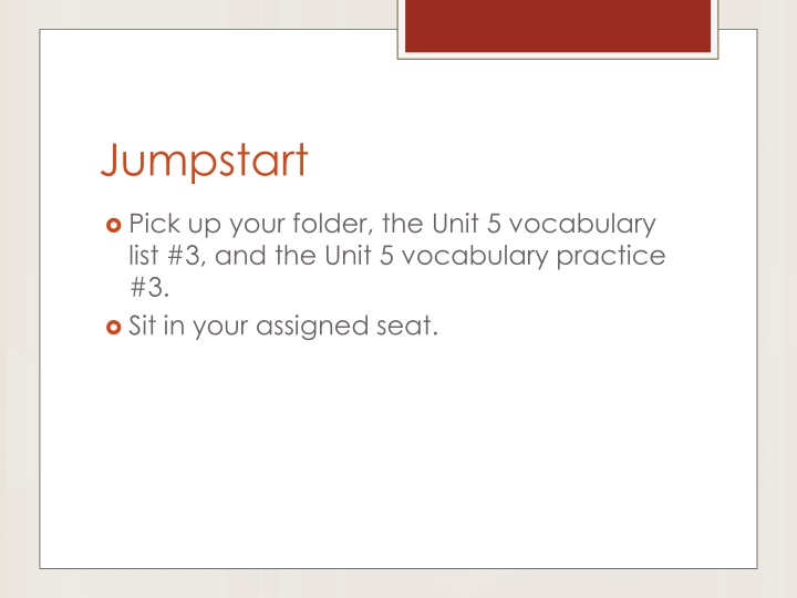 jumpstart