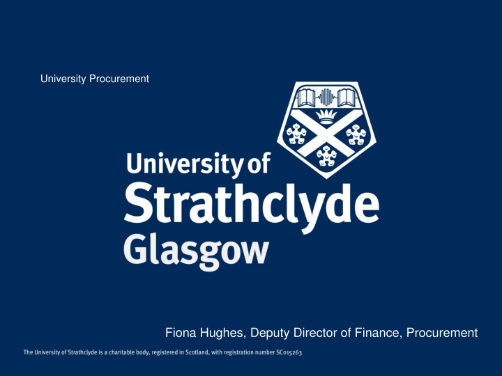 university procurement