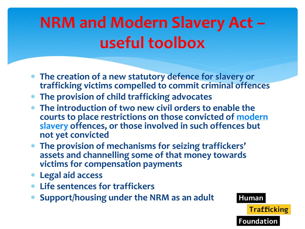 nrm and modern slavery act useful toolbox