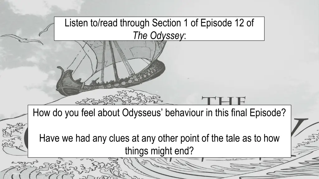 listen to read through section 1 of episode