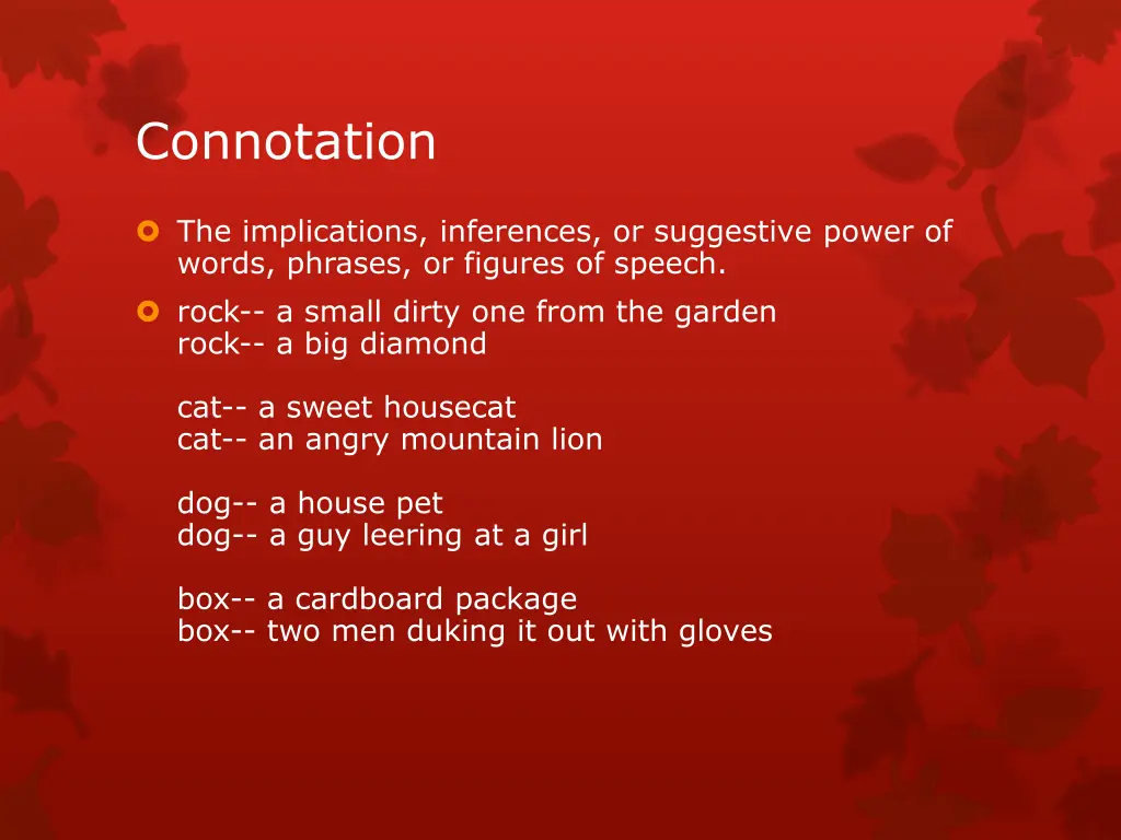 connotation