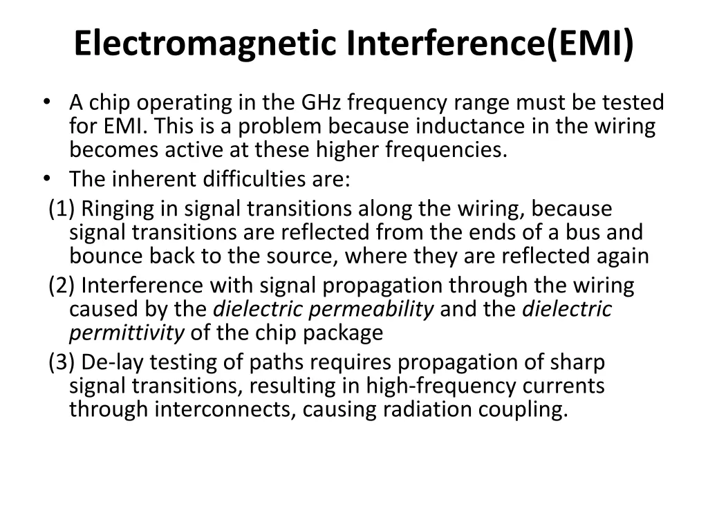 electromagnetic interference emi