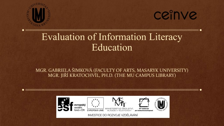 evaluation of information literacy education