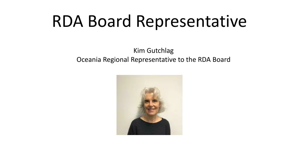 rda board representative