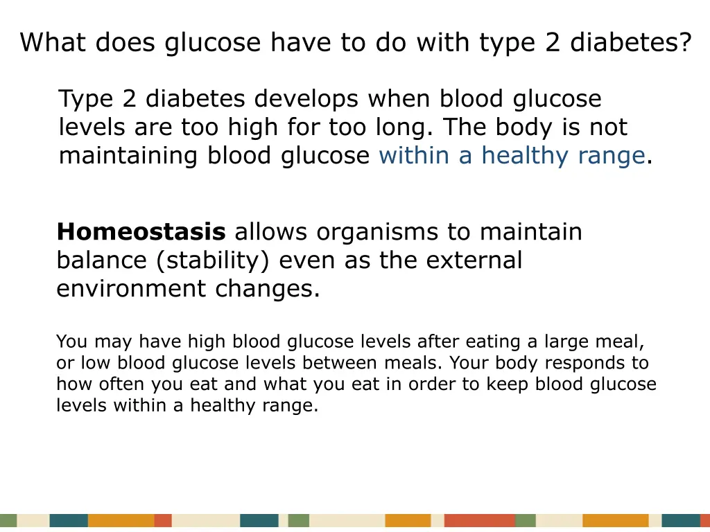 what does glucose have to do with type 2 diabetes