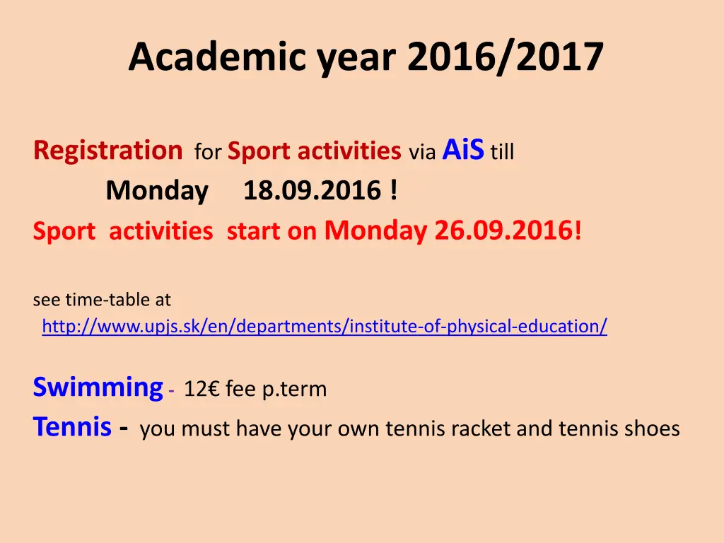 academic year 2016 2017