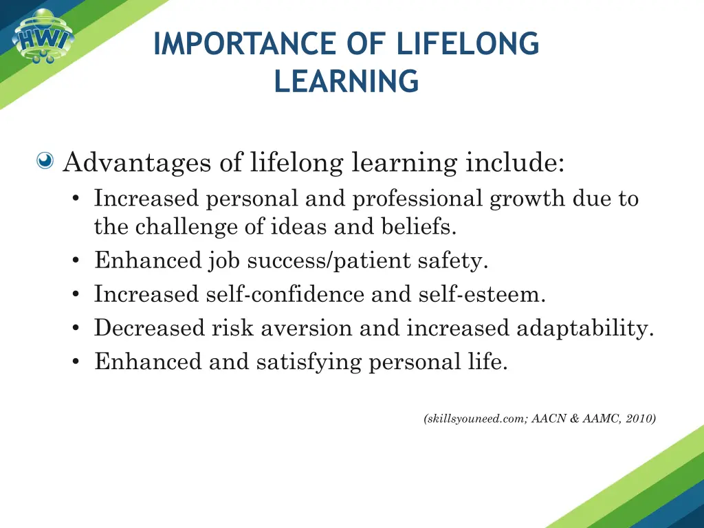 importance of lifelong learning