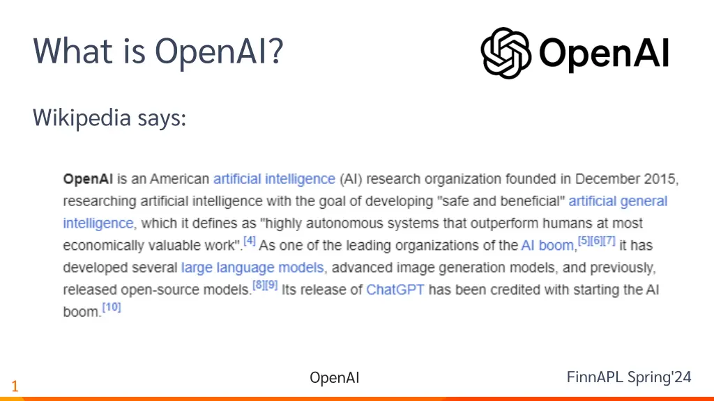 what is openai