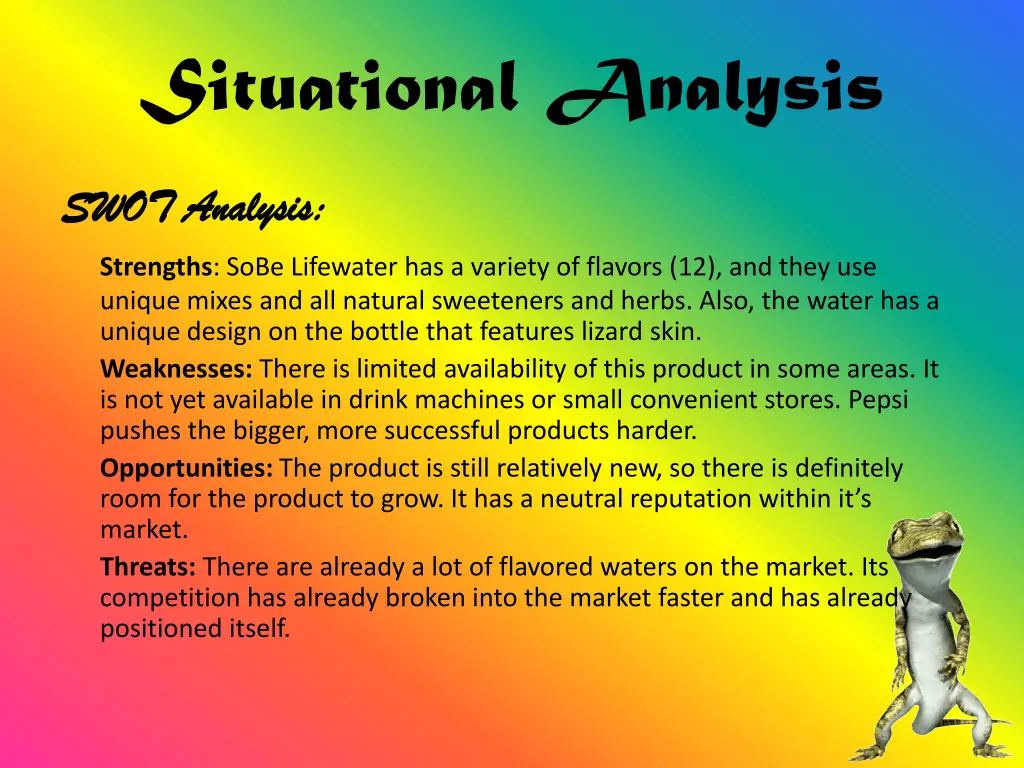 situational analysis 4