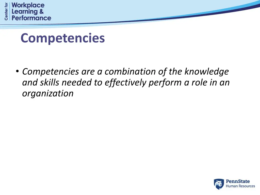 competencies