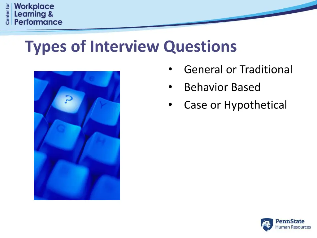 types of interview questions