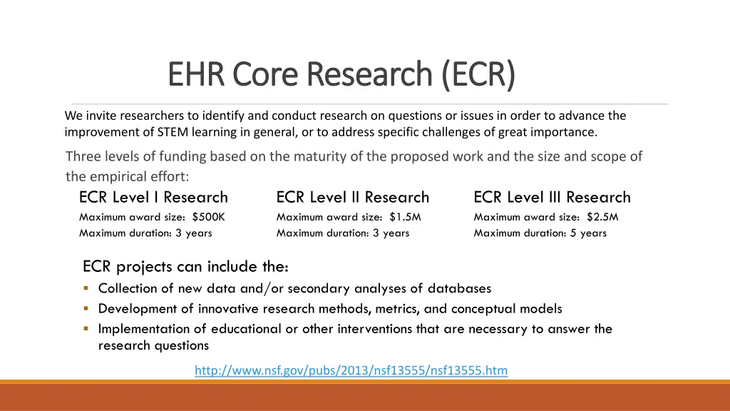 ehr core research ecr ehr core research ecr