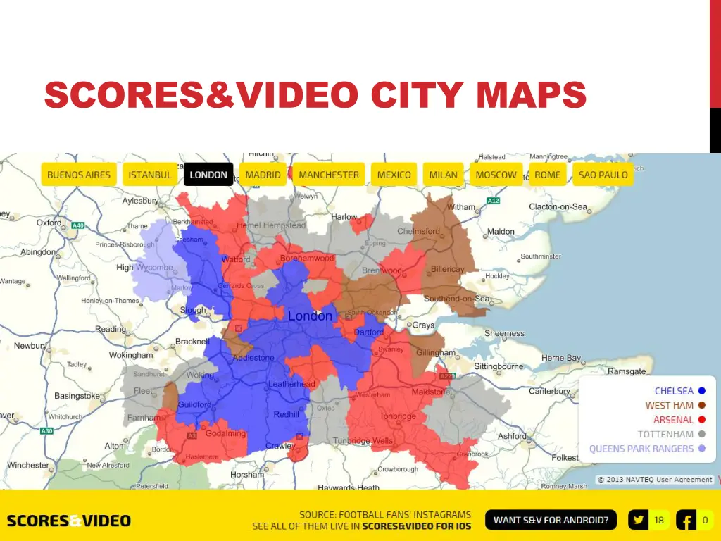 scores video city maps