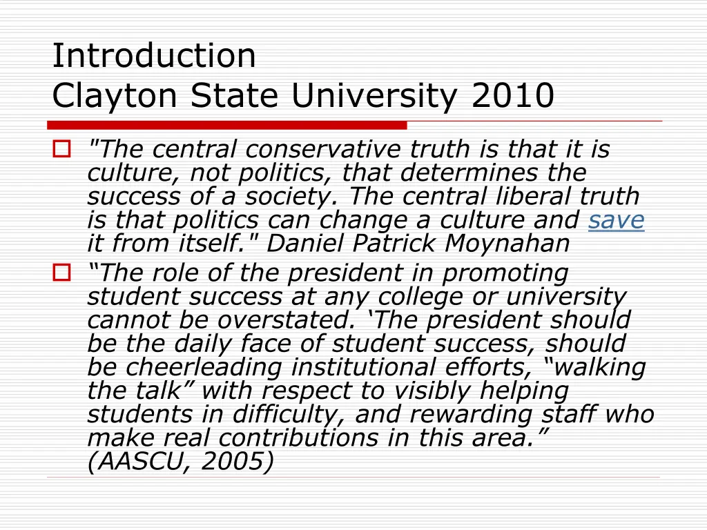 introduction clayton state university 2010