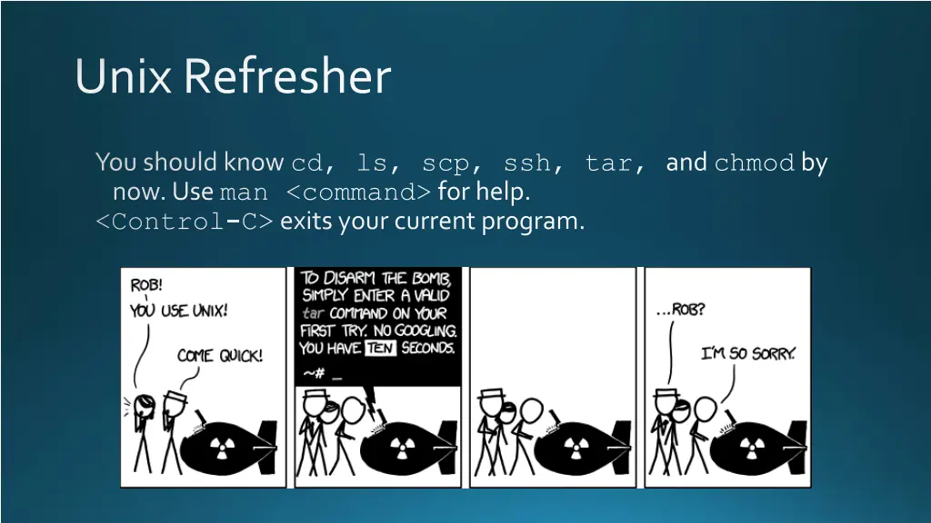 unix refresher