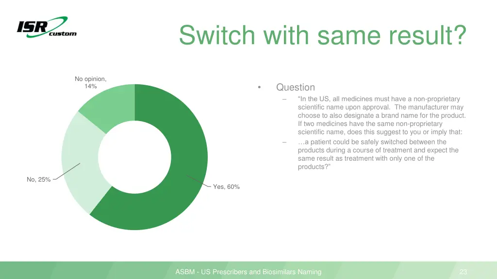 switch with same result