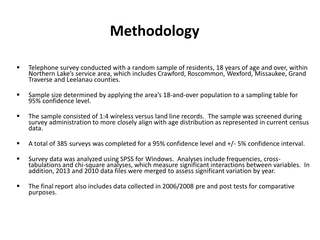 methodology