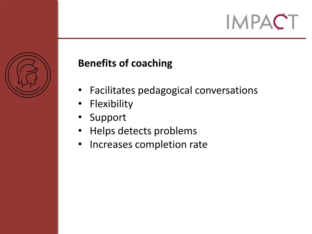 benefits of coaching