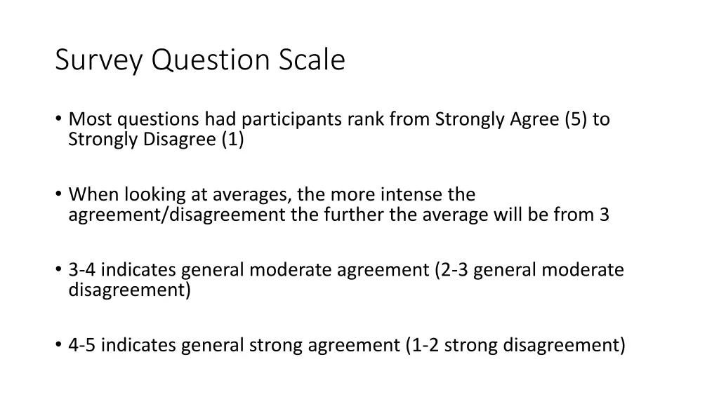 survey question scale