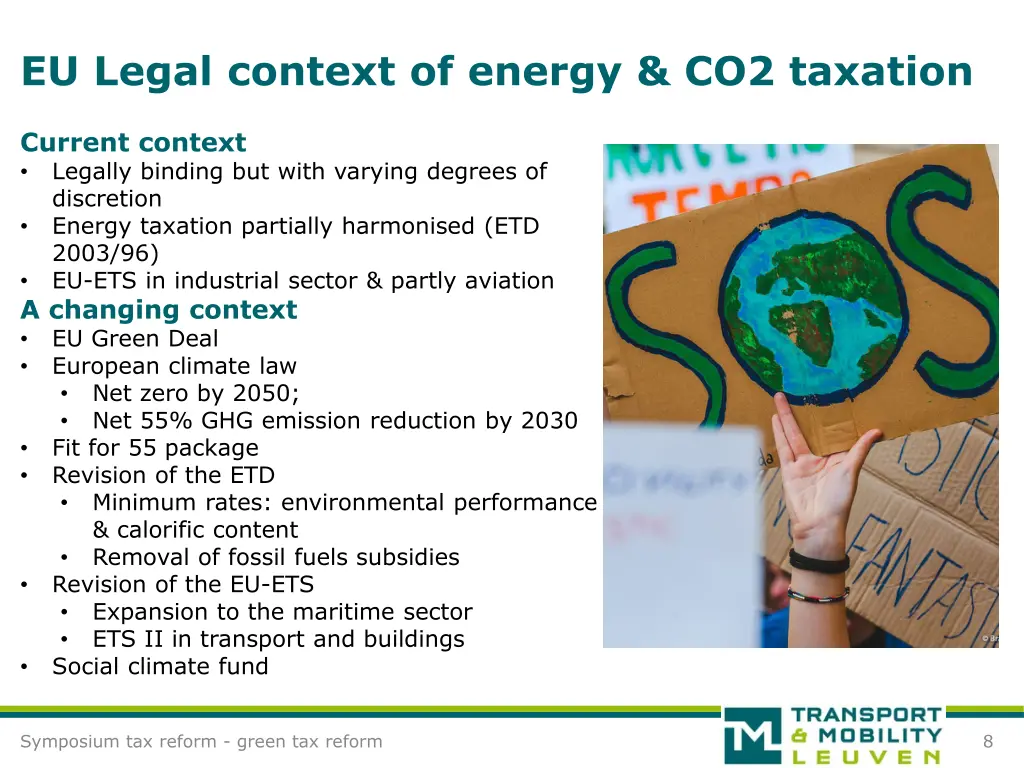 eu legal context of energy co2 taxation