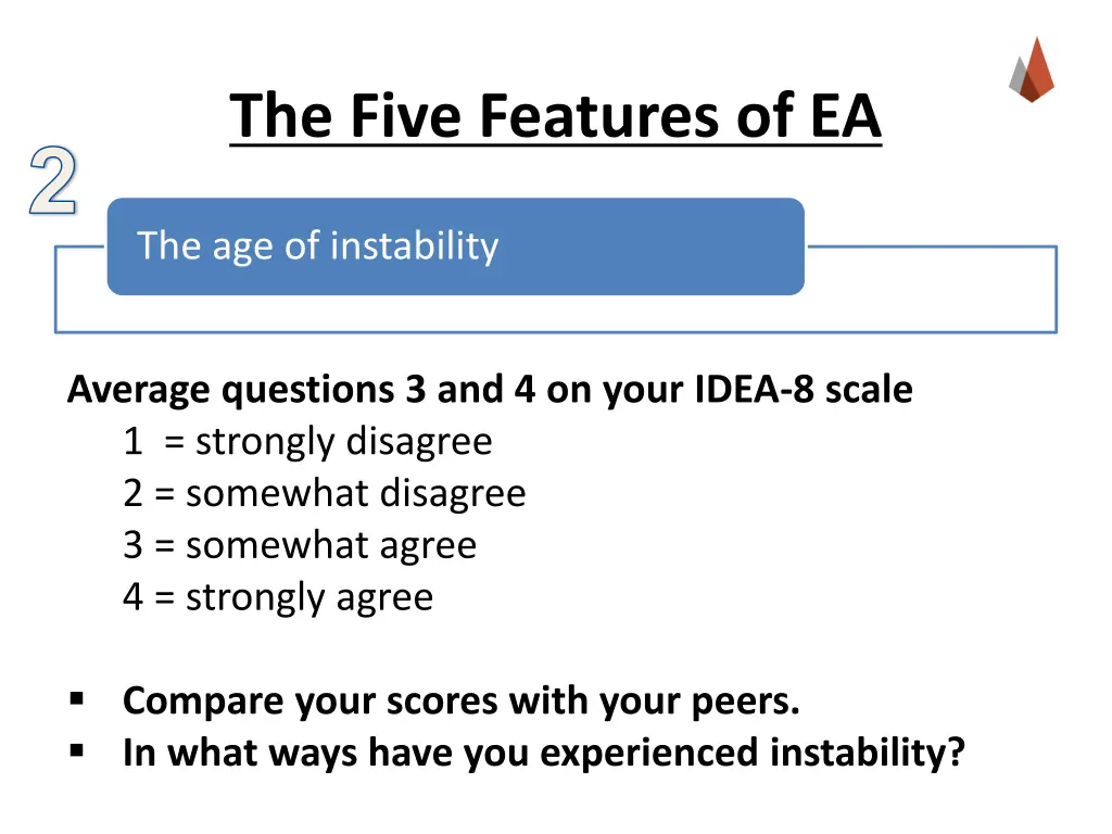 the five features of ea 2