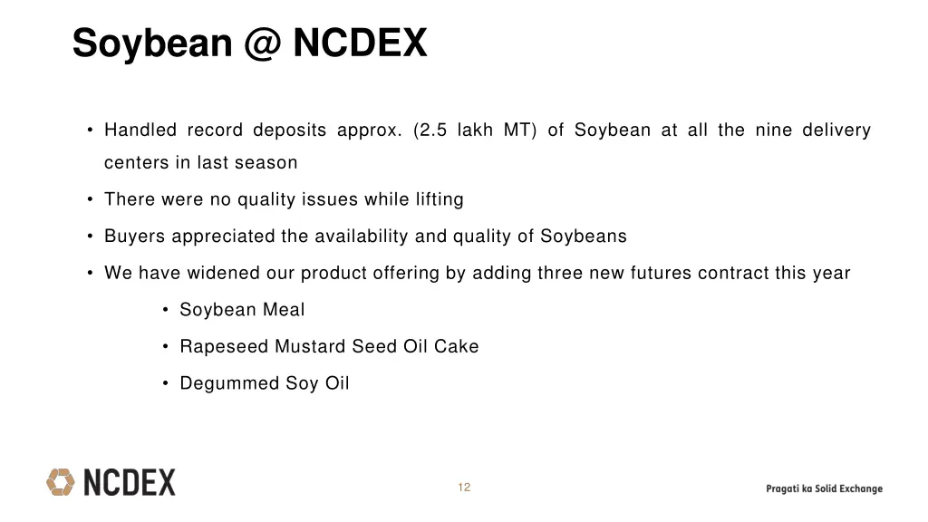 soybean @ ncdex 3