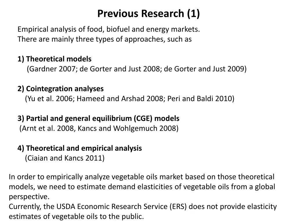 previous research 1