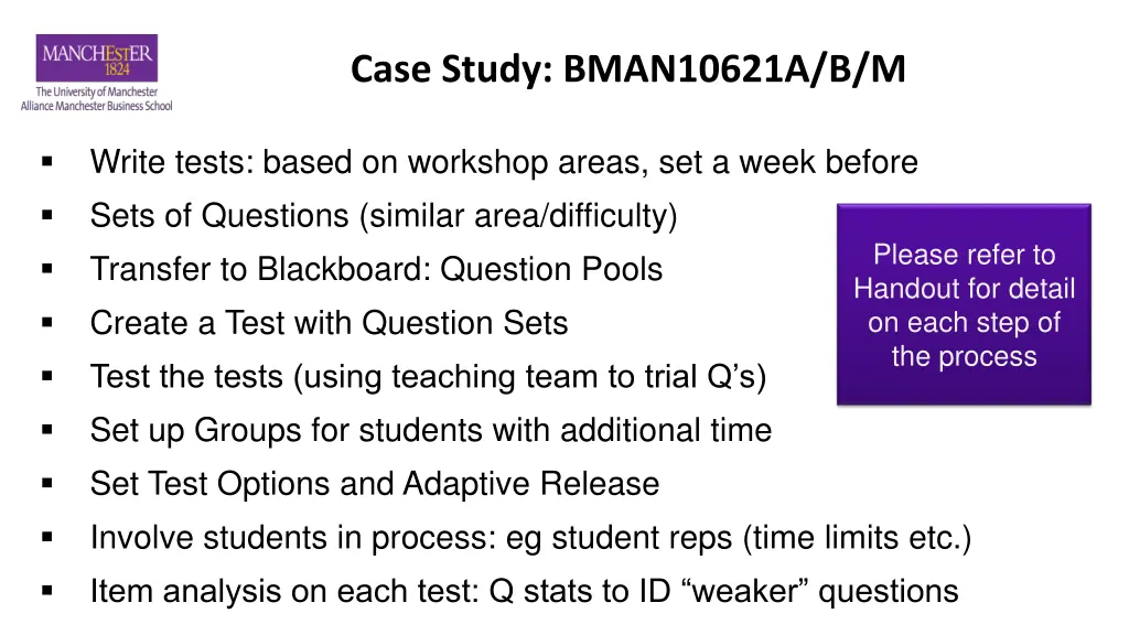 case study bman10621a b m