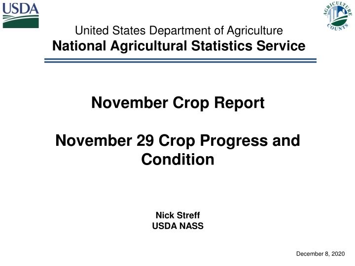 united states department of agriculture national