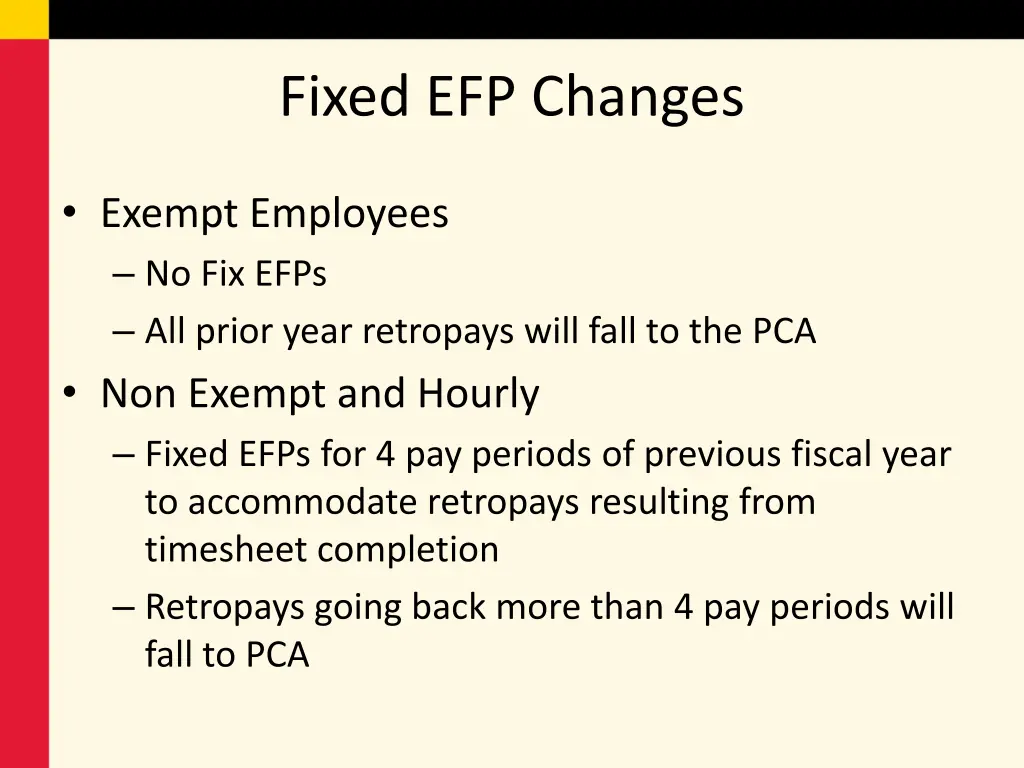 fixed efp changes 1