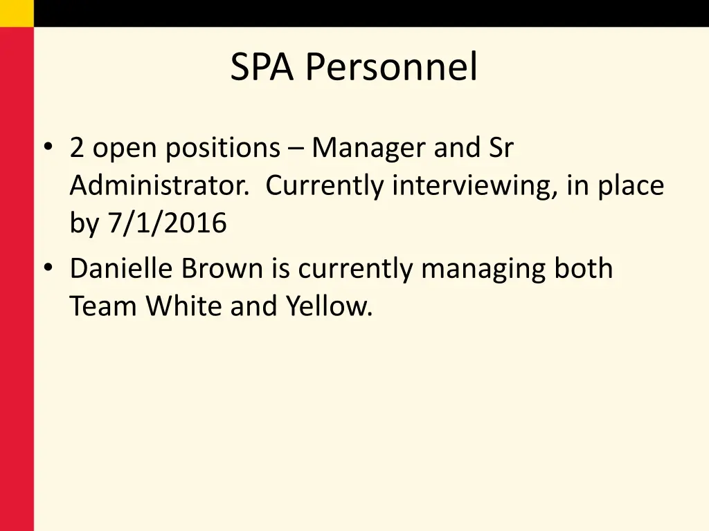 spa personnel