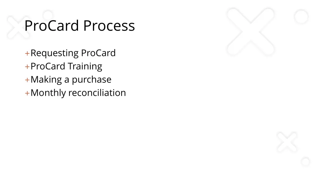 procard process 1