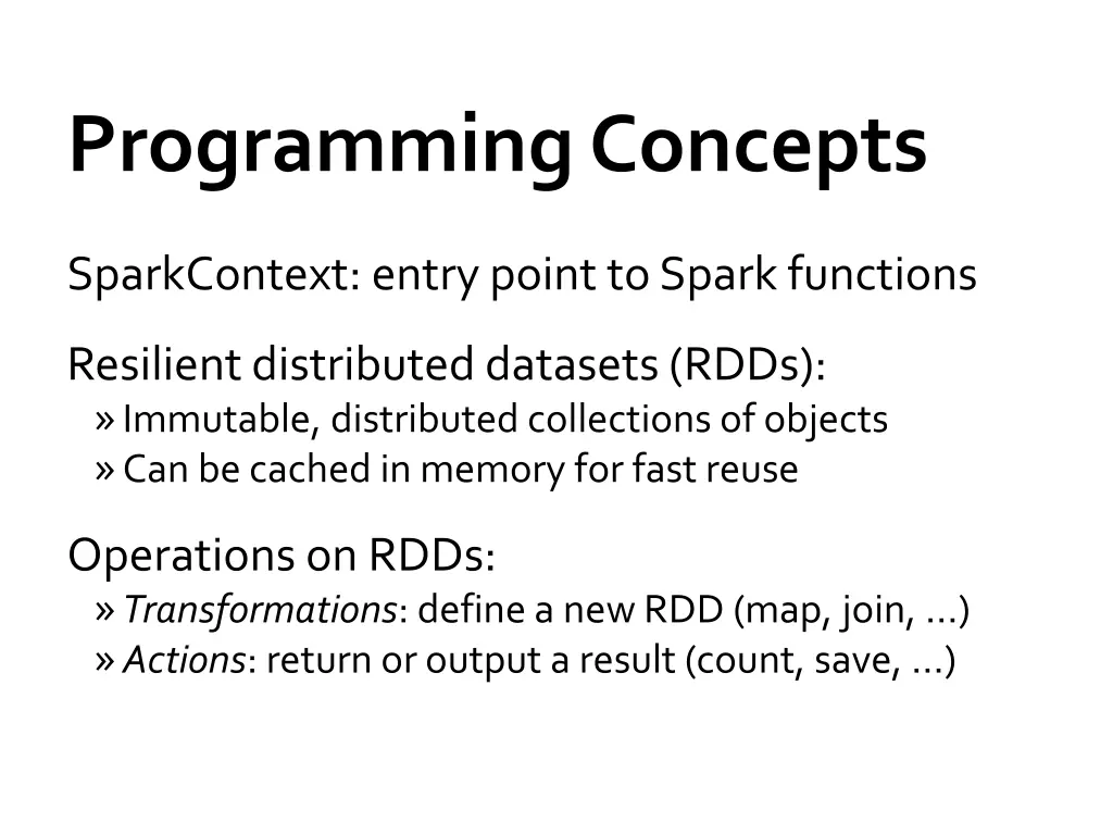 programming concepts