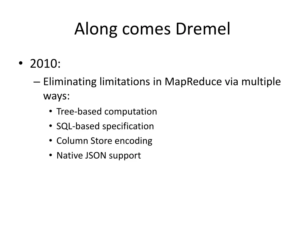 along comes dremel 1