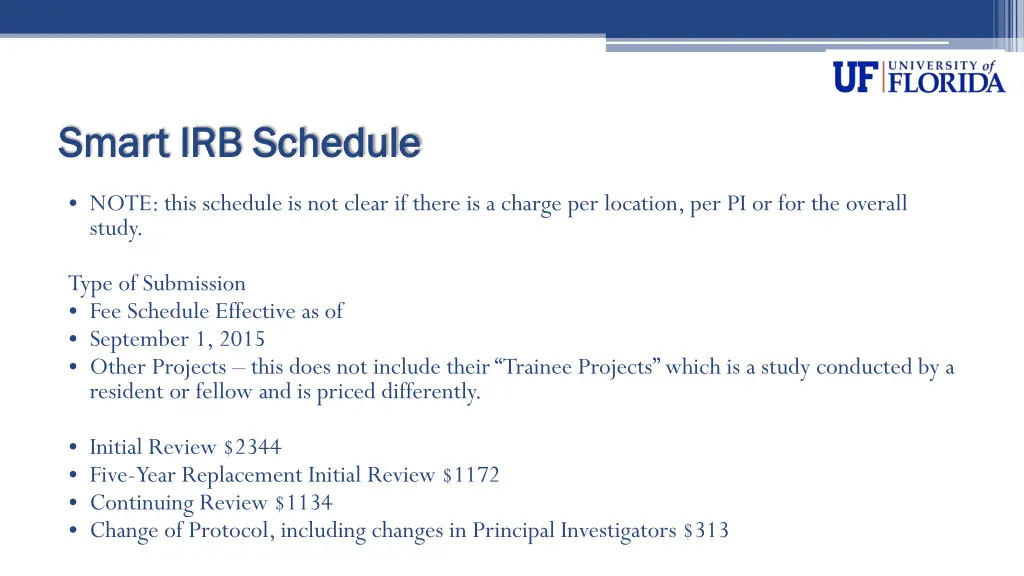 smart irb schedule smart irb schedule