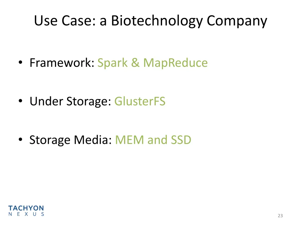 use case a biotechnology company